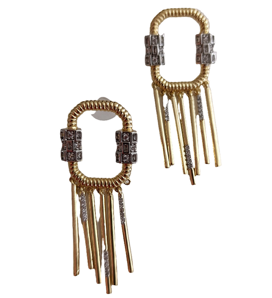 Shadiva Luxe Fringe Earring