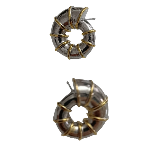 Shadiva Bold Circle Küpe