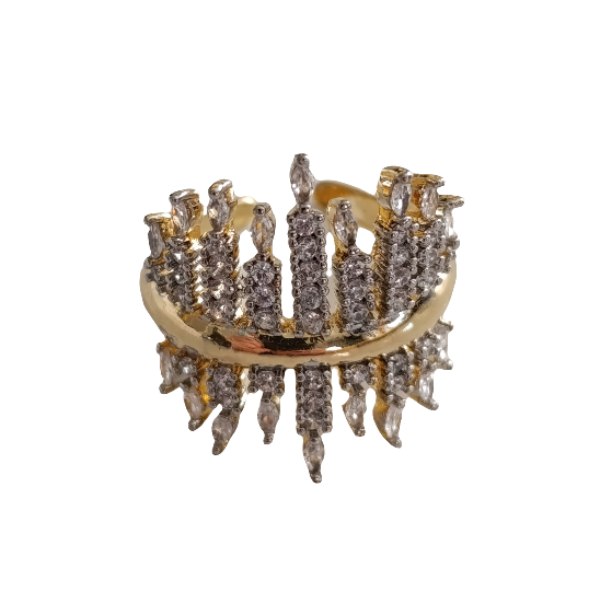 Shadiva Aurora Taş Detaylı Yüzük