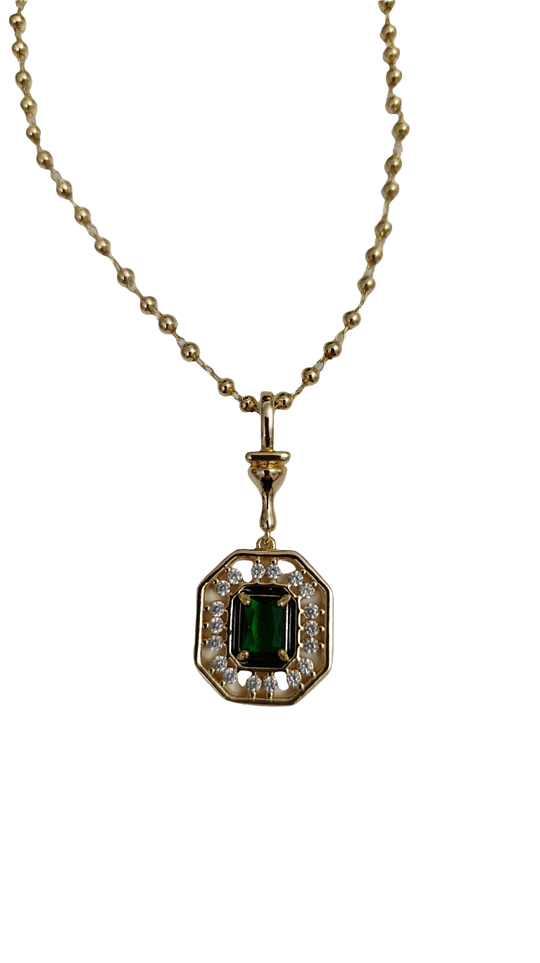 Shadiva Noir Medallion Kolye