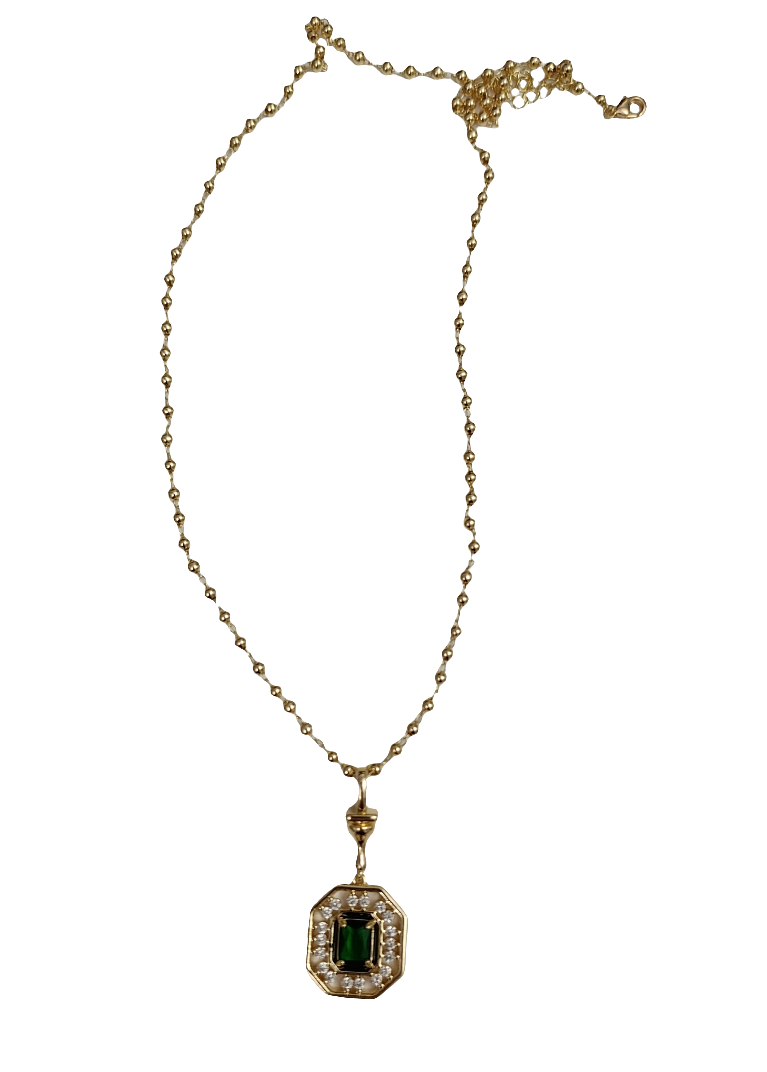 Shadiva Noir Medallion Kolye