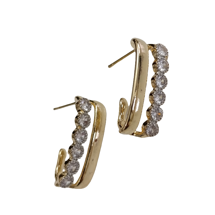 Shadiva Elegant Hoop Küpe