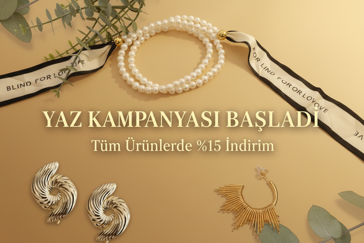 Yaz Kampanyası Banner - Fularlı İnci Kolye